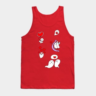 Valentine Ghosts Tank Top